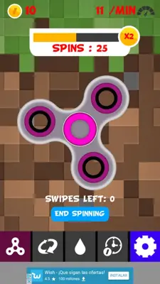 Doteli Fidget Spinner android App screenshot 2